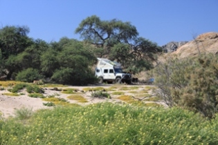 Camp auf dem Welwitschia Trail