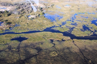 Rundflug Okavango Delta