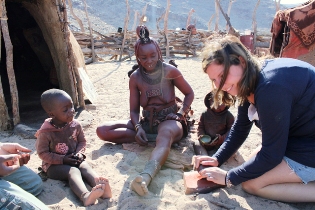 Besuch eines Himba Dorfs