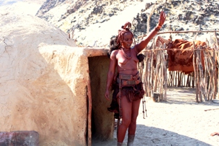 Besuch eines Himba Dorfs