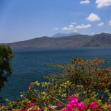 Blick auf die Laguna de Apoyo, in der Nähe von Granada.
