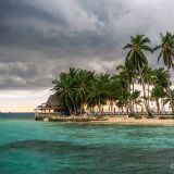 Unser erster Ankerplatz für die Nacht befindet sich bei der Isla Grande. 
