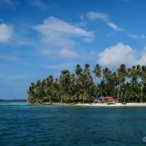 Eine weitere Insel auf San Blas. 
