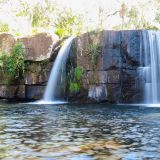 Beim Salto Mina im "Parque Nacional Ybycui" wird es mal wieder Zeit ...
