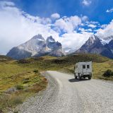 Unterwegs im "Parque Nacional Torres del Paine".

