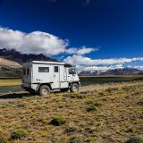 Einsam unterwegs im "Parque Nacional Perito Moreno".
