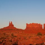 Wir machen uns auf den Weg ins richtige Monument-Valley.
