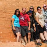 Abschiedsfoto zusammen mit Steffi & Mario, Romana & Adi. Wir wünschen euch eine tolle Reise und freuen uns schon jetzt auf ein Wiedersehen. 