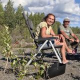 Dort treffen wir dann auch Rita und Norbert, welche wir bereits aus Kanada kennen. Spontan entschliessen wir, gemeinsam den Abend zu verbringen.
