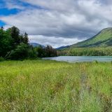 Den ersten Zwischenhalt legen wir am Kenai-River ein, wo die Schlauchboote auf ihren Einsatz warten. 
