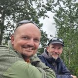 Zusammen mit Gabi und Erich, welche wir vor gut 20 Jahren in Südamerika bereits einmal getroffen haben, campen wir beim Russian River.
