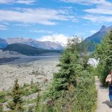 Hinter den Kennecott Minen beginnt ein gemütlicher Wanderweg ...
