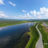Der Denali Highway ist eine Panoramastrasse von Paxson nach Cantwell, welche nur während den Sommermonaten geöffnet ist.
