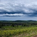 Wir lieben einfach diese Landschaften und mit den dramatischen Gewitterwolken, wird es noch eindrücklicher. 
