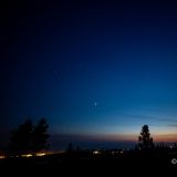 Diesmal sind wir bereit und die Spiegelreflexkamera auch. Jetzt fehlen nur noch die Nordlichter. 
