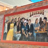 Die Bar am "Legends Corner" ist immer sehr rege besucht. 
