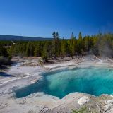 ... und spazieren zu der schönen "Emerald Spring". 
