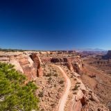Den "Canyonlands National Park" lassen wir aufgrund der Menschenmassen sausen, ...
