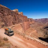 ... fahren jedoch nochmals den berühmten "Shafer Trail", welcher sich ebenfalls im National Park befindet. 
