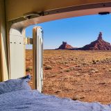 Zwar haben wir nicht wie "Gott in Frankreich" geschlafen, dafür wie im "Valley of the Gods". 
