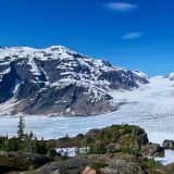 Das schöne am Salmon Glacier ist, dass er sich auf zwei Seitenarmen ausbreitet.
