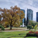 Als Kontrastprogramm zu der vielen Natur, legen wir diesmal einen Sightseeing Tag in Calgary ein. 
