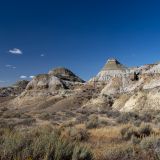 Szeneriewechsel - von der Stadt geht es wieder auf's Land. Wir sind nun in den Badlands angekommen. 
