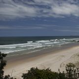Aussicht auf den Strand vom "Crowdy Beach N.P."
