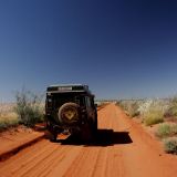 Sensationelle Piste auf dem "Gunbarrel Highway", aber nur bis zur "Carnegie Station".
