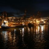 Im Hafen von Kingston (Jamaika).
