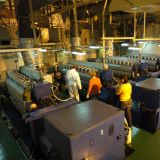 Tour durch den Engine-Room.
