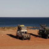Ein Plätzchen zum Verweilen, wenn da nicht wieder ein Haken wäre. Unser erster Übernachtungsplatz im "Cape Leveque" beim "Quondong Point". 
