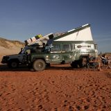 Wenn der Rover mit dem Cruiser.... ist das nicht nur ein extrem abartiges Gespann, sondern eine noch viel bessere Reisetruppe. Mit Sonja und Markus werden wir die nächsten paar Wochen zusammen unterwegs sein. Darauf wird doch gleich einmal angestossen. 

