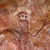 Diese Felsmalereien haben wir nur per Zufall gefunden, als wir einen Platz zum Campen gesucht haben. Und jetzt soll mal einer sagen, in Australien gibt es nichts mehr zu entdecken. 
