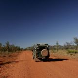 Rebelde unterwegs auf der "Gibb River Road". 

