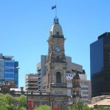 Sightseeing in Adelaide.
