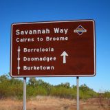 Jaaa, das ist unser Weg. Nur 5000km trennen uns noch von Broome, was für ein Katzensprung. 
