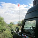 Auf dem "Hay River Track". 
