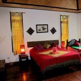 Unsere Unterkunft für die nächsten paar Tage. Das "Varinda Garden Resort" oberhalb von Lamai. 
