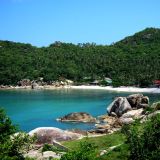 Blick auf die "Crystal Bay" in Koh Samui. 
