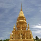 Die "Chedi Laem Sor Pagode" im Süden von Koh Samui. 
