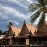 Bungalows auf Koh Phangan beim "Sunrise Beach". 
