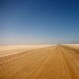 Fahrt entlang der Skeleton Coast.
