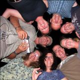 Und hier sind sie also, die Teilnehmer der Kalahari-Party.
