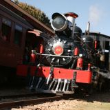 ...Dampflokomotive "Maria Fumaça"

