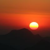 ..traumhafter Sonnenuntergang bei unserem Übernachtungsplatz
