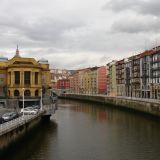 Der Kanal durch Bilbao
