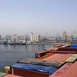 Hafeneinfahrt in Casablanca
