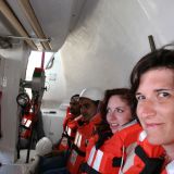 This is a drill, Rettungsübung (sinkendes Schiff) auf hoher See

