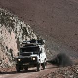 Mario und Steffis Landy, hier bemerkt man sichtlich den Unterschied eines Diesel-Motores zu unserem Benziner
